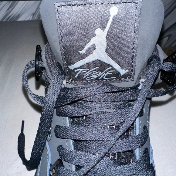 AJ4 Jordan Black cat basketball shoes for men main image 8